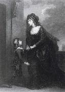 James Caldwall Sarah Siddons as Isabella oil painting
